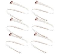 Outanaya 6pcs Hair Tinsels Hair Extensions Sparkling Glitter Can Be Cut Convenient to Use for Women New Year Special Occasions