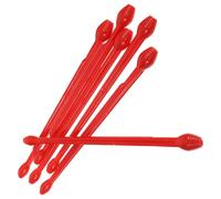 Outanaya 6pcs Portable Fishhook Remover Tool Dehooker Fishing Equipment Accessory Red for Quick Hook Detachment Outdoor Fishing Tackle Gear
