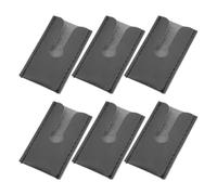 Outanaya 6pcs Portable Pu Leather Safety Razor Case with Compact Design for Butterflystyle for Men’s Grooming and Travel