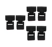 Outanaya 6pcs Turtle Terrarium Buckle Glass Tank Lock Latch for Reptile and Amphibious Breeding Boxes, Anti-escape Clips for Tortoise Vivarium and Turtle Feeding Tanks