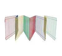 Outanaya 8Pcs Bunny Playpen Fence Small Animal Cage Exercise Enclosure for Guinea Pigs Hamsters Safe Panels for Healthy Active Play