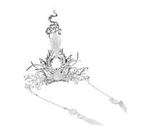 Outanaya Ancient Style Hanfu Hair Crown Detachable Long Tassels Mens Traditional Chinese Hair Accessory Alloy Material
