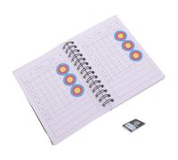 Outanaya Archery Scorebook for Archers with Assorted Colour Paper, Easy to Carry and Accurate Score Tracking, for Matches and Practice Sessions