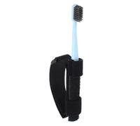 Outanaya Autism Toothbrush with Universal Hand Strap Grip Toothbrush Soft Bristles Detachable Design User-Friendly Nylon and Plastic Material for Easy Random Color