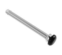 Outanaya Axle for Competitive Drive Wheelchair Events Stainless Steel Quick Release Wear Resistant Lightweight Metal Axle 12mm X 115mm for Wheelchair Repair and Outdoor Exercise