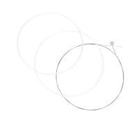 Outanaya Balalaika Strings Nylon 3pcs Set 101cm for Classical Instrument Use with Rich Resonance and Responsive Features