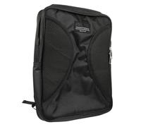 Outanaya Black Music Score Storage Bag for Practice and Performance | Wear Resistant Composite Cloth Nylon and Sponge Lining, Adjustable Buckle and Zipper, Dustproof Shockproof