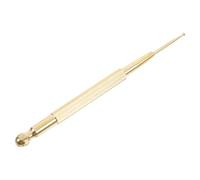 Outanaya Brass Dual-Head Acupuncture Pen Massage Tool for Shoulders and Muscles, Compact and Portable Trigger Point Massager Suitable for Office and Home Use