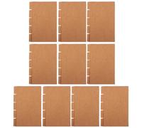 Outanaya Brown Oxford Index Card Dividers 3x5 Inches, 20 Sets with 5 Sheets Per Set, Paper Binder Divider with Classification Tabs for Easy Flipping and Referencing, for Back to School