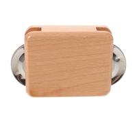 Outanaya Castanet Hand Matte Traditional for Cajon with Wooden Drum Finish, Small Instrument Featuring Portable Design Minimised Light Reflection and Street and Outdoor