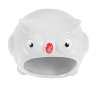 Outanaya Ceramic Hamster Nest Ceramic Hamster Hideout Comfortable Rest Wear-resistant White Adorable Molding Summer Cooling House and Small Pets Daily Use