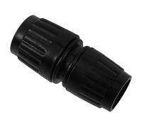 Outanaya Clothes Drying Rack Joints Clothes Rack Supplies Straight Plastic Connector Easy Installation Fine Workmanship Black Universal for Aluminium Alloy Wood and Plastic