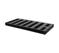 Outanaya Coin Counter Tray with 7 Compartments, Plastic Portable Sorting Tray for Coin Storage, Suitable for Office and Retail Environments, for Collectors and Vendors