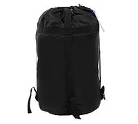 Outanaya Compression Stuff Sack for Space Saver Black S for Camping Hiking Travel Durable Storage Bag with Reinforced Seams and Maximum Capacity