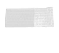 Outanaya Computer Keyboard Protector for KB216 Wired Keyboard, Clear Silicone, Waterproof, Accurate Fit, 1 Pc, Office Desktop