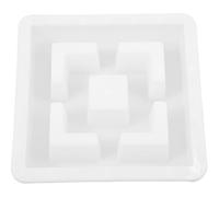 Outanaya Concrete Brick Mold, Plastic Lattice Window Stone Mold, Easy to Use and Clean, for Courtyard and Patio DIY Decoration, for First-time DIY Users