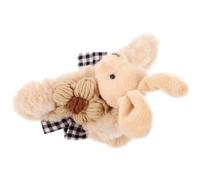 Outanaya Cute Furry Hair Claw Clip for Women with Lightweight Plastic and Flocking Material, Keeps Hair in Place Perfectly for Showering and Washing Your Face