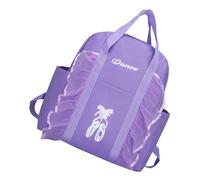Outanaya Dance Backpack for Purple Ballet Satchel School Bag with Smooth Zipper Lightweight Travel Bag for Students Gift for Daily Use and Outings