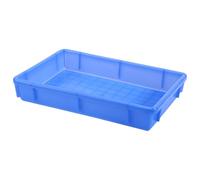 Outanaya Distribution Centers Serving Case Logistics Turnover Box Large Capacity Plastic Storage Container Simple Design Smooth Surface Practical Sundries Organizer for Home Storage
