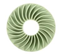 Outanaya Dog Slow Feed Dish Puzzle Bowl Swirl Flower Pattern Tpr Material Improves Digestion and Stops Choking Suitable for Dry and Wet Food Diets for Dogs