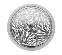Outanaya Electric Head Replacement Stainless Steel Silver Shaving Head with Ergonomic Design High Safety Performance Lightweight Creative Style for Special Occasions