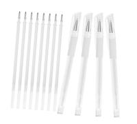 Outanaya Embroidered Pen Waterproof Individually Sealed Plastic Cosmetic Liner for Makeup Practitioners and Surgery Practitioners Professional Salon Using