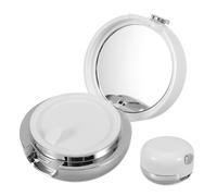Outanaya Empty Lip Balm Jars with Mirror Brush Versatile Lip Mask Holders and Face Organized Storage for