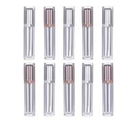 Outanaya Empty Refillable Lip Gloss Tubes Lip Balm Bottles Lightweight Plastic with Wand 10pcs Suitable for Professional Makeup Artists and Beginners