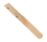 Outanaya Ergonomic Wooden Welding Mask Handle Grip for Handheld Face Mask Protective Welder Accessory with Sturdy Construction for Extended Use in Welding Applications