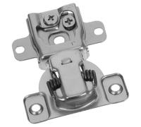 Outanaya Foldable Adjustable Concealed Inner Door Hinges with Soft-Close Buffer for Electrical Box Doors Hydraulic Inward Opening Design (Pack of 2/4/6)