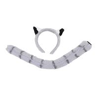 Outanaya Furry Fox Ears Headband Animals Ear Headband Female Animals Costume Decor Mascot Party Prop