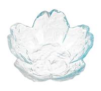 Outanaya Glass Cherry Blossom Dappen Dish for Manicure with Mixing and Jewelry Storing Features, Japanese-style Elegant Nail Bowl Suitable for Workspace and Desk Use