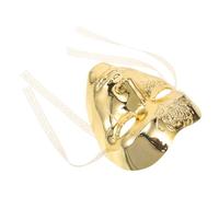 Outanaya Golden Sturdy ABS Material Full Steampunk Mechanical for Men with Exceptional Comfort Punk Style Cosplay Accessory for Masquerade and Themed Events