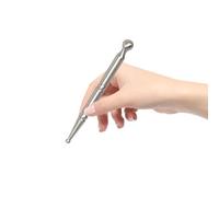 Outanaya Handheld Stainless Steel Acupuncture Pen Massage Stick for Face Body Eye Hand Lightweight Tool for Professional Massaging Store Use