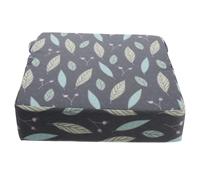 Outanaya Highchair Seat Cushion for Boys with Removable Polyester Cover and Buckles, Waterproof Booster Pad for Home the Go Dining Comfort
