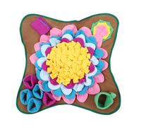 Outanaya Household Wear-resistant Feeding Mat Snuffle Blanket Plush Slow Feeder Exercise Pet's Sense of Smell Weight Loss Dog Feeding Mat for Pets