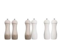 Outanaya Inch Manual Pepper Mill Grinder with High Hardness Ceramic Grinding Core and Long Use Life, Wooden Handle Kitchen Gadget for Restaurant and Hotel Use