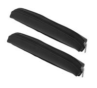 Outanaya Insulin Pen Holder Case 2pcs Compact Lightweight Pu Protective Bag with Notebook Attachment for Travel and Daily Use Management