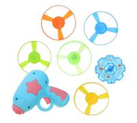 Outanaya Interactive Cat Flying Disc Launcher for Kittens and Pets with Abs Material, Bite-resistant Design for Fetch Activities, Suitable for Indoor and Outdoor Play