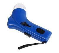 Outanaya Interactive Dog Snack Launcher Treat Dispenser with Easy to Load Spring Loaded Trigger, Blue Plastic Handheld Treat Shooter for Outdoor and Indoor Puppy Training