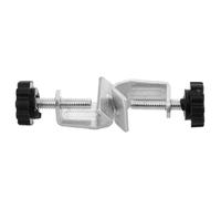Outanaya Iron Clamp Stand, Easy to Use for Laboratory Use with Dual Screw Fixing, Sturdy Flask Holder and Quick Installation for Chemistry Experiments, Suitable for Biology Laboratories