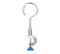 Outanaya Laboratory Separating Funnel Rack with Iron Support Ring for Beakers and Flasks, Acid and Alkali Resistant, Suitable for Biological Laboratory and Test Bed Use