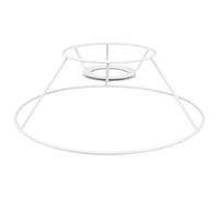 Outanaya Lampshade Holder Bracket Iron Wire Frame for Desk and Floor Lamps 10.5X21.5X9 CM Size for Pendant Lamp Support