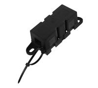 Outanaya Large Threaded Bolt Splashproof Car Truck Fuse Holder Box Block for Backup Sturdy Stackable Construction with Nuts Automotive Inline Fuse Holder