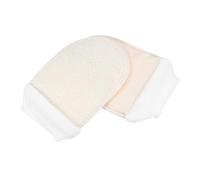 Outanaya Loofah Exfoliating Glove 2 Pcs Bath Mitt for Deep Cleansing and Dead Skin Removal Reusable Body Scrub Gloves for Men Women in Shower Or Spa