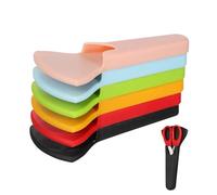 Outanaya Magnetic Scissor Case Protective Cover 6pcs Set Kitchen Shears Holder with Fridge Magnet Small Scissors Cover for Home and Professional Use