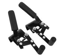 Outanaya Manual Wheelchair Brakes Replacement Kit Featuring Screw Fixing Rear Wheel Handbrake for Parking on Sloped Surfaces