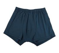 Outanaya Men's Post-Surgery Cotton Incontinence Underwear with Side Open Design, Breathable Reusable Adult Protective Pants for Disabled Elderly, Size L Denim Blue, Daily Care and Use