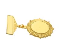 Outanaya Metal Award Brooch Badge for Graduation Soldier Medal Lapel Pin with Sophisticated Craftsmanship for Uniforms and Party Favors Easy to Attach Memorial Honor Badge for Corporate and