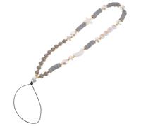 Outanaya Moon Star Beaded Phone Charm Strap Adorable Lost Lanyard for Mobile Phones and Cameras Lightweight Wristlet Accessory for Outdoor Use
